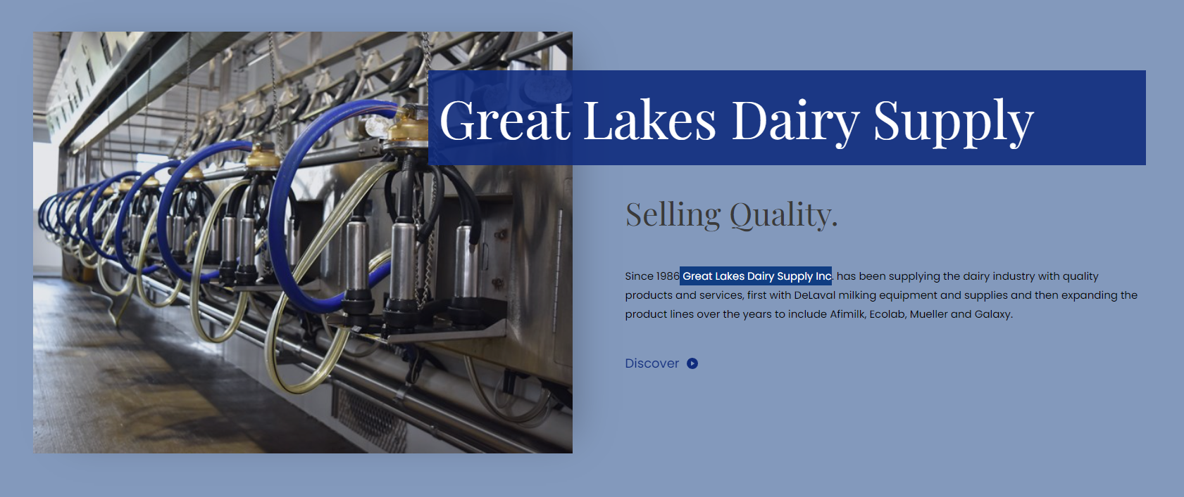 Great Lakes Dairy Supply Inc